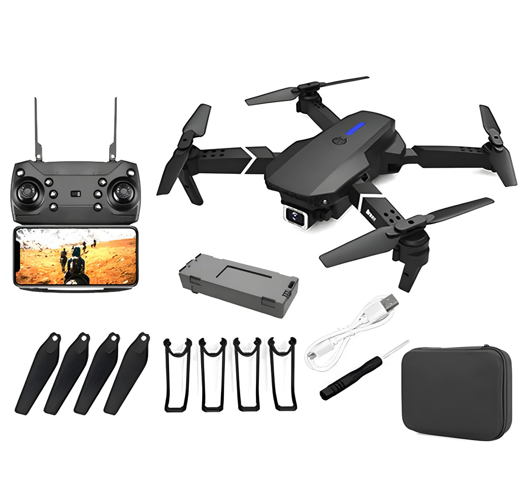 E88 Pro Drone 4k Profesional HD
4k Rc Airplane Dual Camera