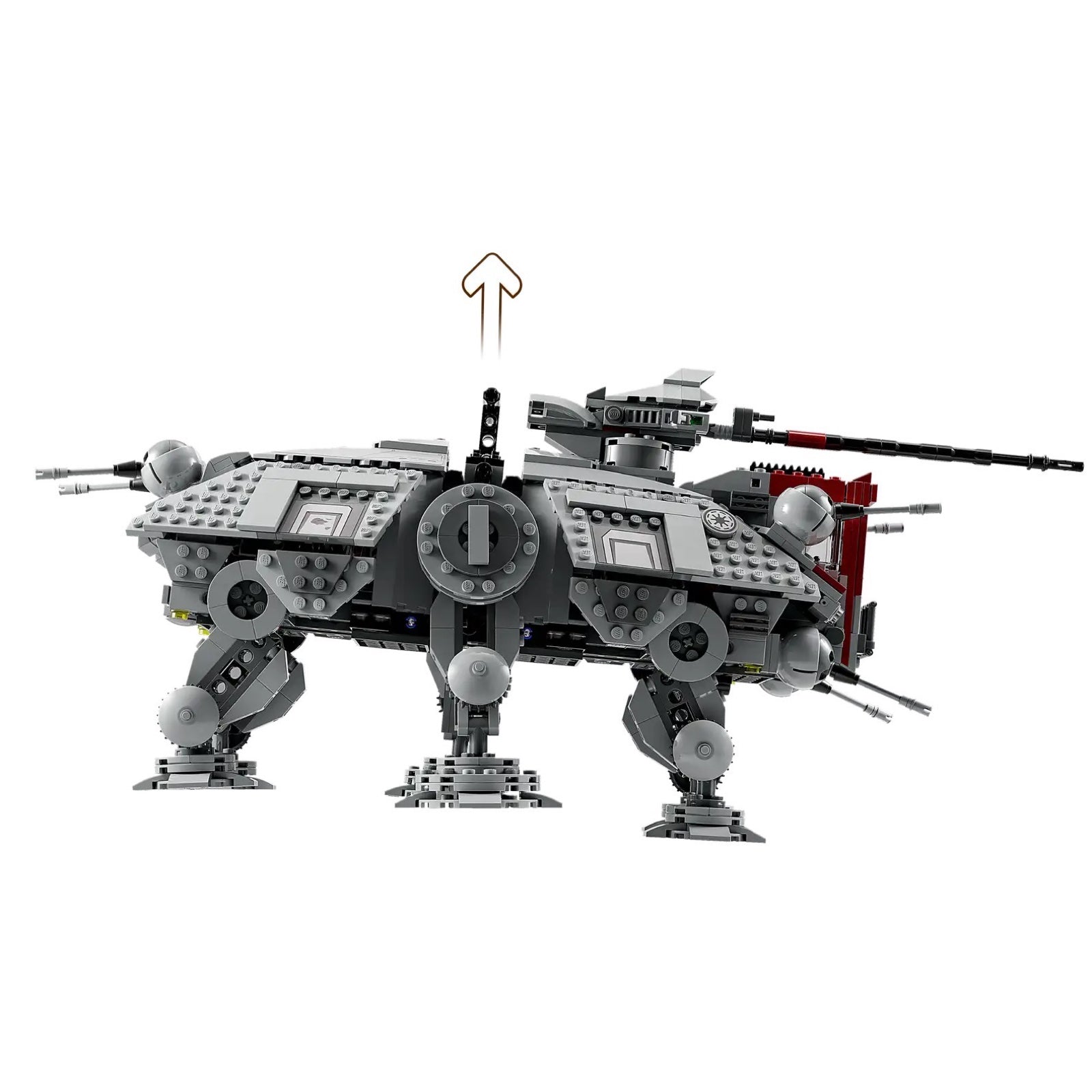 Star Wars: AT-TE Walker Building Set - 1082PCS Model Kit For Adults