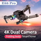 E88 Pro Drone 4k Profesional HD
4k Rc Airplane Dual Camera