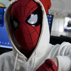 Marvel Spider-Man Pull-Over Cosplay Mask – Ring-Control Eye Lenses