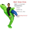Adult Halloween Alien Inflatable
Costume Blow Up Suits Party, New, For 1.5m-2m