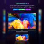 G96 4K Android TV Stick + Voice Remote | Dual-Band Wi-Fi