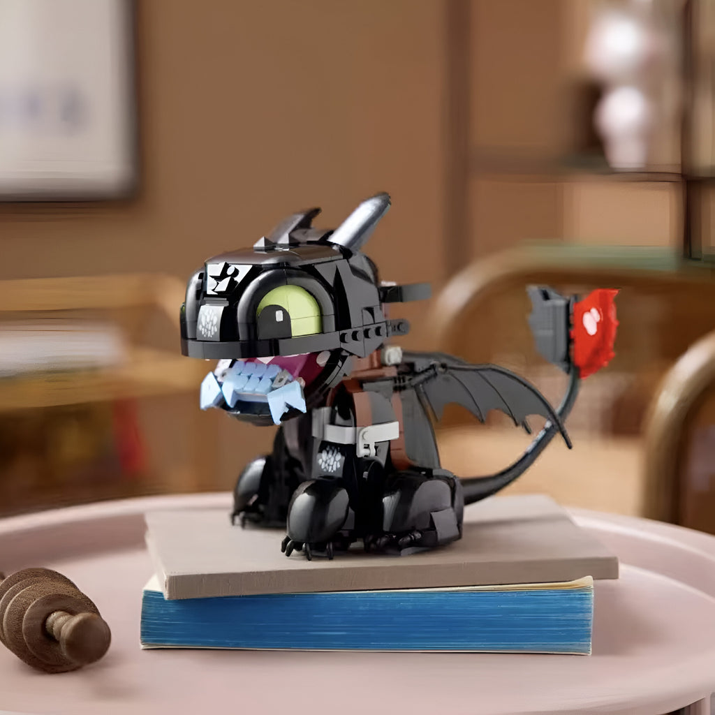 How To Train Your Dragon: Toothless Building Set – 784 PCS Model Kit for Adults