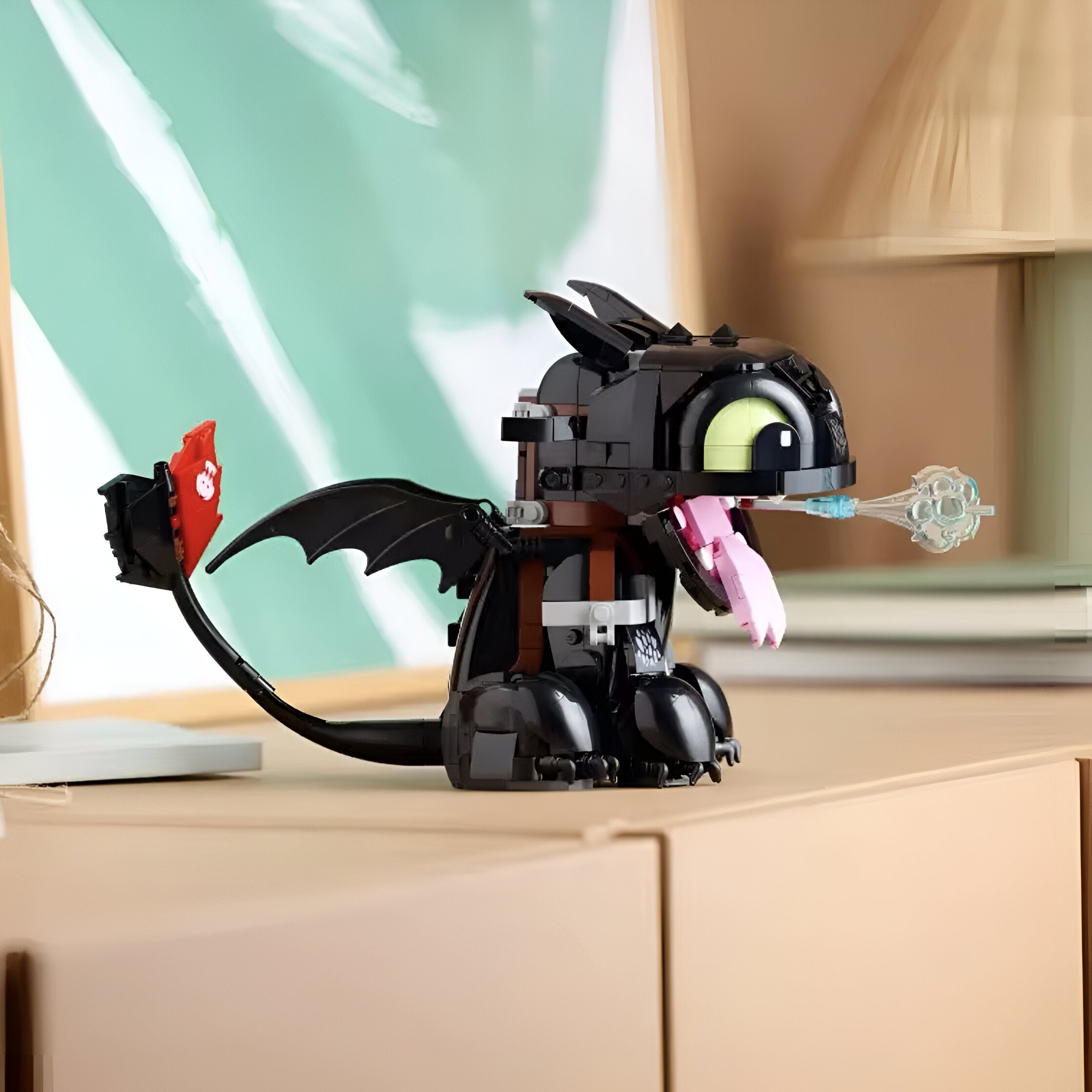 How To Train Your Dragon: Toothless Building Set – 784 PCS Model Kit for Adults