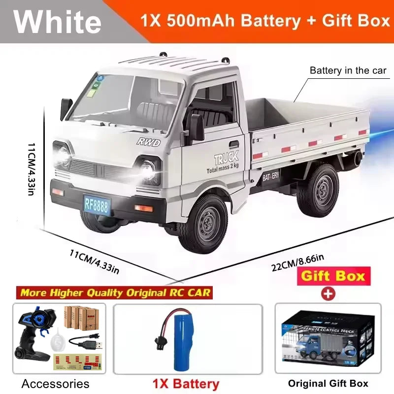 KF21 1:16 Remote Control Car – Drift & Climbing RC Vehicle with Spray & LED Lights