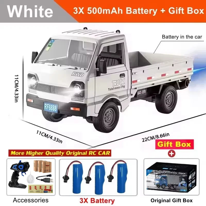 KF21 1:16 Remote Control Car – Drift & Climbing RC Vehicle with Spray & LED Lights