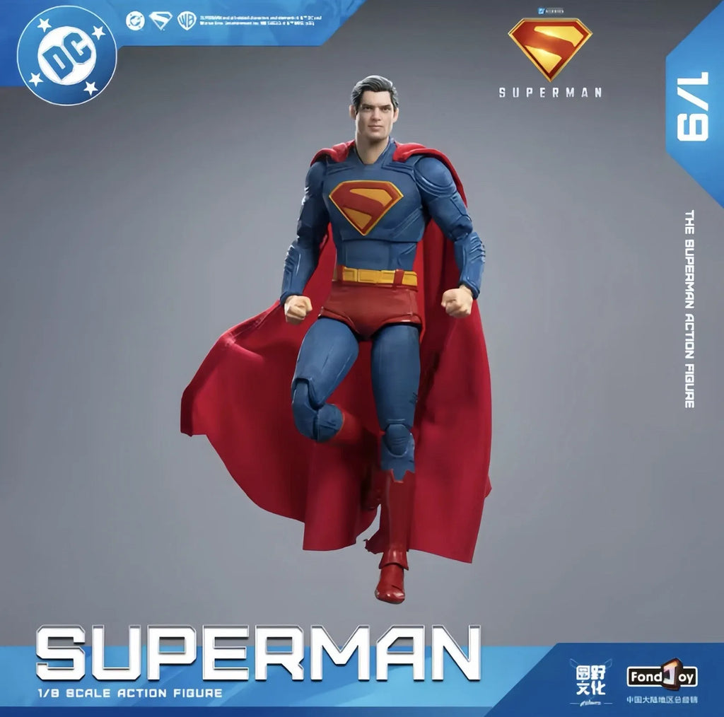 Superman 2025 Fondjoy Action Figure – 1/9 Scale DC Movie Collectible 19cm