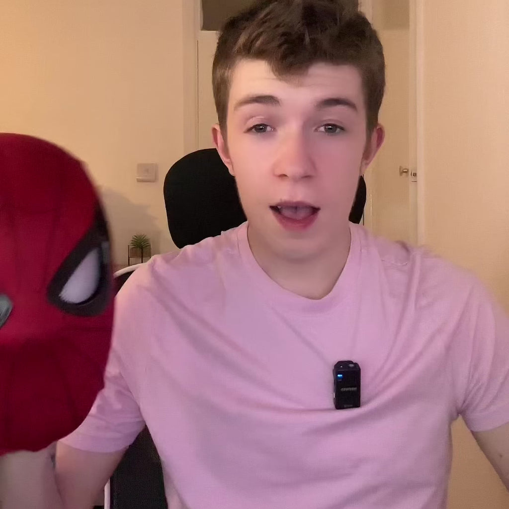 Marvel Spider-Man Pull-Over Cosplay Mask – Ring-Control Eye Lenses