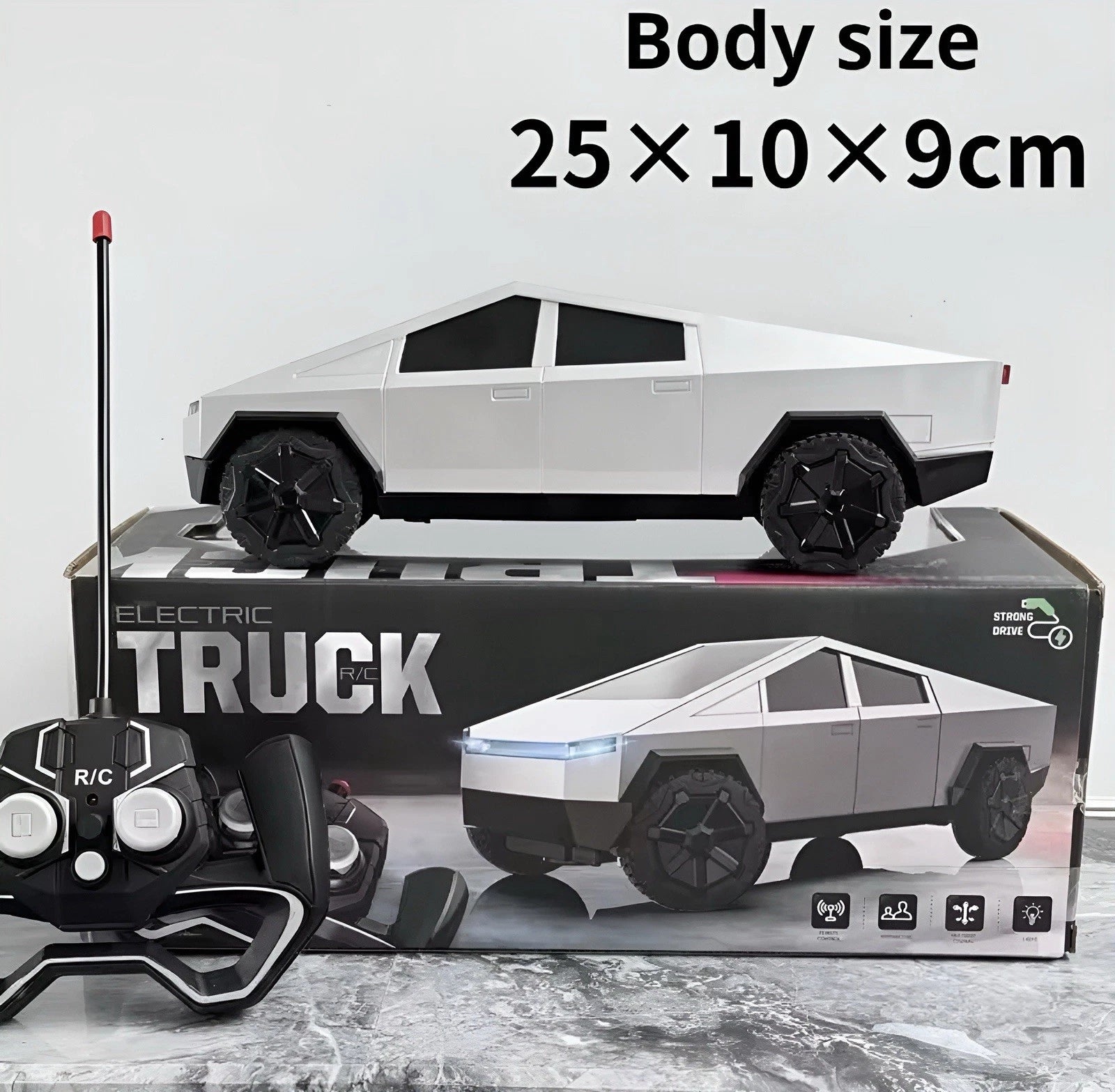 Rechargeable Electric RC Car – Remote Control Toy for Kids & Adults